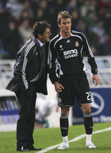 Real Madrid 06/07 Men's Away Retro Long Sleeve Shirt