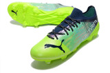 Puma Ultra 1.3 FG/AG - Light Blue/Neon Yellow