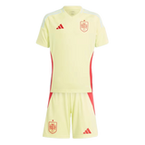 Spain 2024 Kid's Away Shirt and Shorts