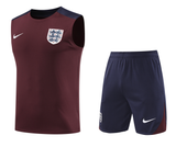 England 2024 Men's Bordeaux Training Tank Top