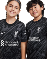Liverpool 24/25 Kid's Home Goalkeeper Shirt and Shorts