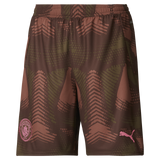 Manchester City 24/25 Kid's Brown Goalkeeper Shirt and Shorts