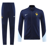 France 2024 Men's Navy Long Zip Jacket