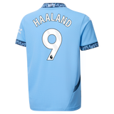 HAALAND #9 Manchester City 24/25 Kid's Home Shirt and Shorts - PL Font