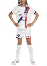 Paris Saint-Germain 24/25 Kid's Away Shirt and Shorts