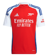 ØDEGAARD #8 Arsenal 24/25 Kid's Home Shirt and Shorts - Arsenal Font