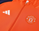 Manchester United 24/25 Men's Orange Long Zip Jacket