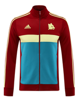 AS Roma 24/25 Men's Red-Blue Long Zip Jacket