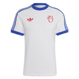 Real Madrid 24/25 Men's JB White 3-Stripes T-Shirt