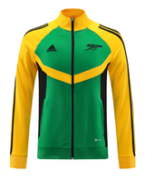 Arsenal 24/25 Men's Green-Yellow Long Zip Jacket