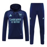 Arsenal 24/25 Men's Navy Hoodie Tracksuit