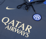 Inter Milan 24/25 Men's Dark Gray Hoodie Tracksuit