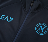 SSC Napoli 24/25 Men's Dark Blue Long Zip Jacket