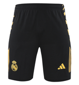 Real Madrid 24/25 Men's Black-Gold Training Shirt
