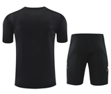 Real Madrid 24/25 Men's Black-Gold Training Shirt