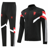 Manchester United 24/25 Men's Originals Black Long Zip Jacket