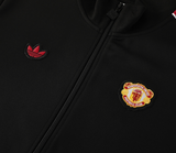Manchester United 24/25 Men's Originals Terrace Icon Black Long Zip Jacket