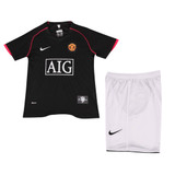 Manchester United 07/08 Kid's Away Retro Mini-Kit