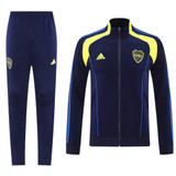Boca Juniors 25/26 Men's Navy Long Zip Jacket