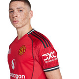 B.FERNANDES #8 Manchester United 25/26 Stadium Men's Home Shirt - Man United Font