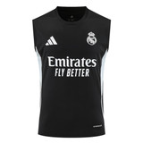 Real Madrid 25/26 Men's Black Training Tank Top