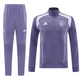 Manchester United 25/26 Men's Purple Long Zip Jacket