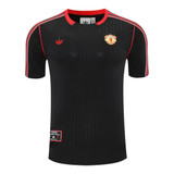 Manchester United 25/26 Men's Black-Red Terrace Icon Shirt