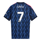 SAKA #7 Arsenal 25/26 Women's Away Shirt - PL Font