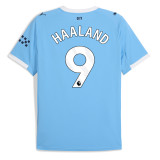 HAALAND #9 Manchester City 25/26 Kid's Home Mini-Kit - PL Font
