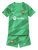 Barcelona 23/24 Kid's Green Goalkeeper Shirt and Shorts