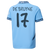 DE BRUYNE #17 Manchester City 24/25 Kid's Home Shirt and Shorts - Man City Font