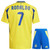 RONALDO #7 Al-Nassr 24/25 Kid's Home Shirt and Shorts