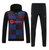 Barcelona 24/25 Men's Black-Patterns Hoodie Tracksuit