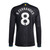 B.FERNANDES #8 Manchester United 25/26 Men's Third Long Sleeve Shirt - PL Font