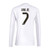 VINI JR #7 Real Madrid 25/26 Men's Home Long Sleeve Shirt