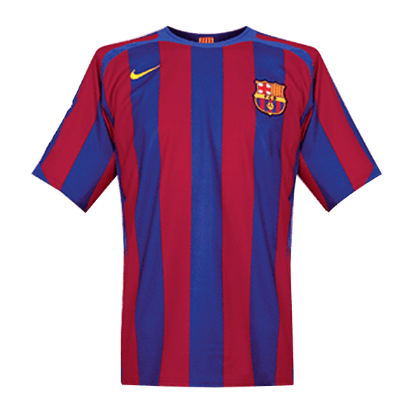 Barcelona 05/06 Men's Home Retro Shirt