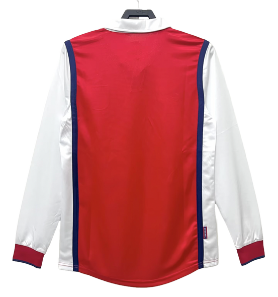 Arsenal 98/99 Men's Home Retro Long Sleeve Shirt