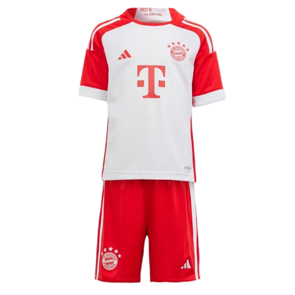 Bayern Munich 23/24 Kid's Home Shirt and Shorts
