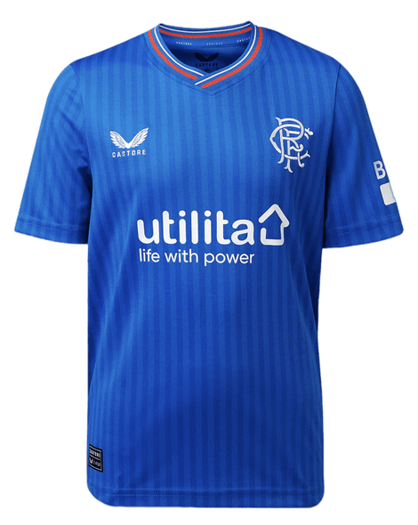 Rangers 23/24 Kid's Home Shirt and Shorts