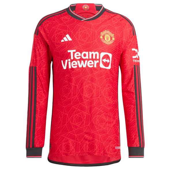 Manchester United 23/24 Men's Home Long Sleeve Shirt