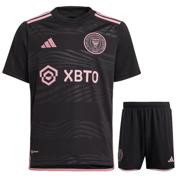 Inter Miami 2023 Kid's Away Shirt and Shorts