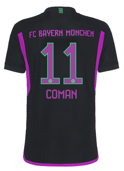 COMAN #11 Bayern Munich 23/24 Authentic Men's Away Shirt