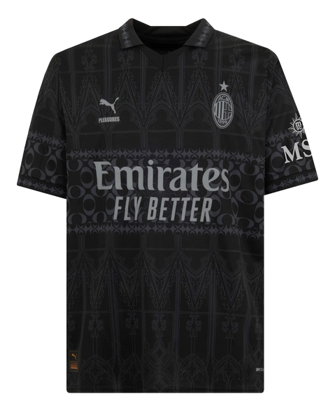 AC Milan X Pleasures 23/24 Stadium Men's Dark Shirt