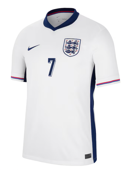 SAKA #7 England 2024 Stadium Men's Home Shirt