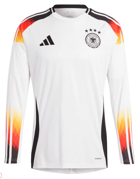 Germany 2024 Men's Home Long Sleeve Shirt