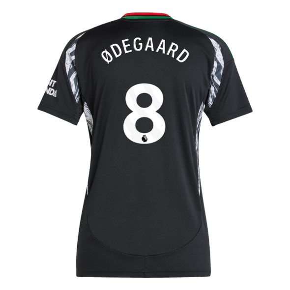 ØDEGAARD #8 Arsenal 24/25 Women's Away Shirt - PL Font