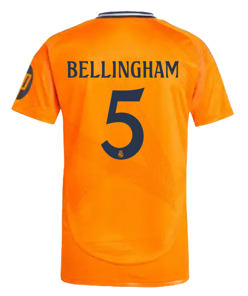 BELLINGHAM #5 Real Madrid 24/25 Stadium Men's Away Shirt