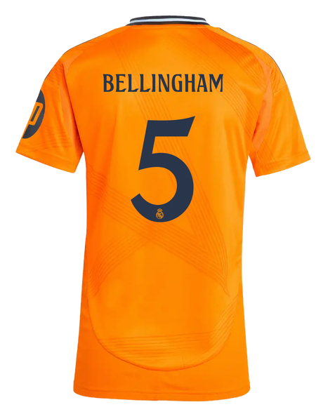 BELLINGHAM #5 Real Madrid 24/25 Women's Away Shirt