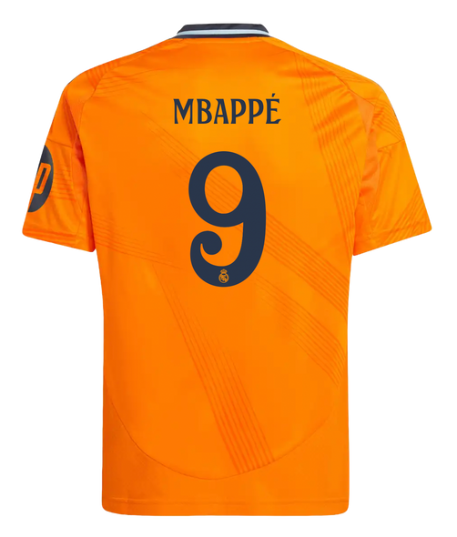 MBAPPÉ #9 Real Madrid 24/25 Kid's Away Shirt and Shorts