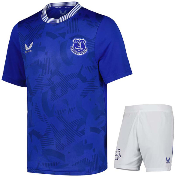 Everton 24/25 Kid's Home Shirt and Shorts